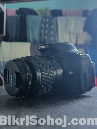 Canon 600d with 18-55 mm kit lens